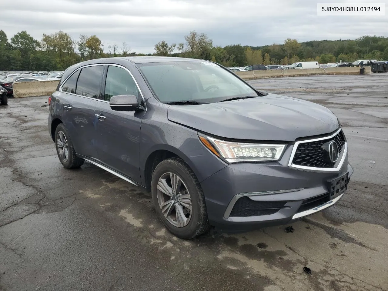 5J8YD4H38LL012494 2020 Acura Mdx