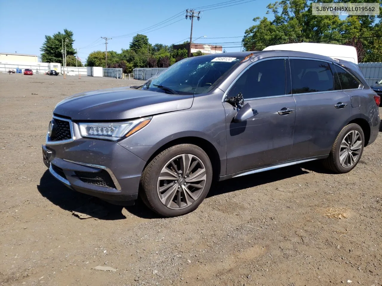 5J8YD4H5XLL019562 2020 Acura Mdx Technology