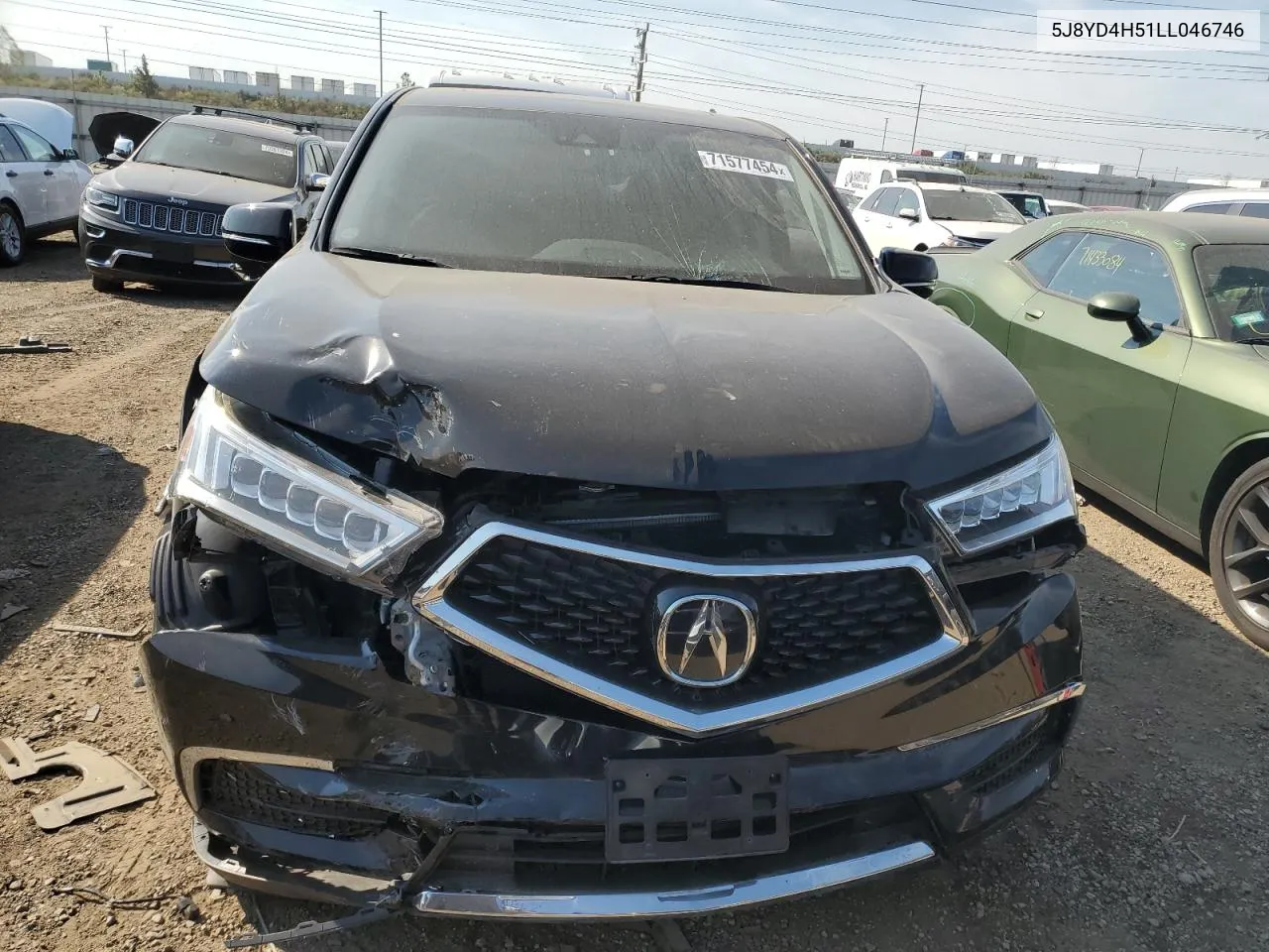 5J8YD4H51LL046746 2020 Acura Mdx Technology