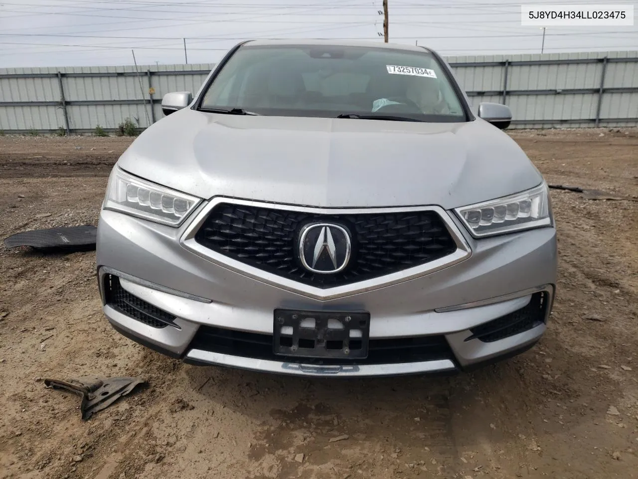 5J8YD4H34LL023475 2020 Acura Mdx