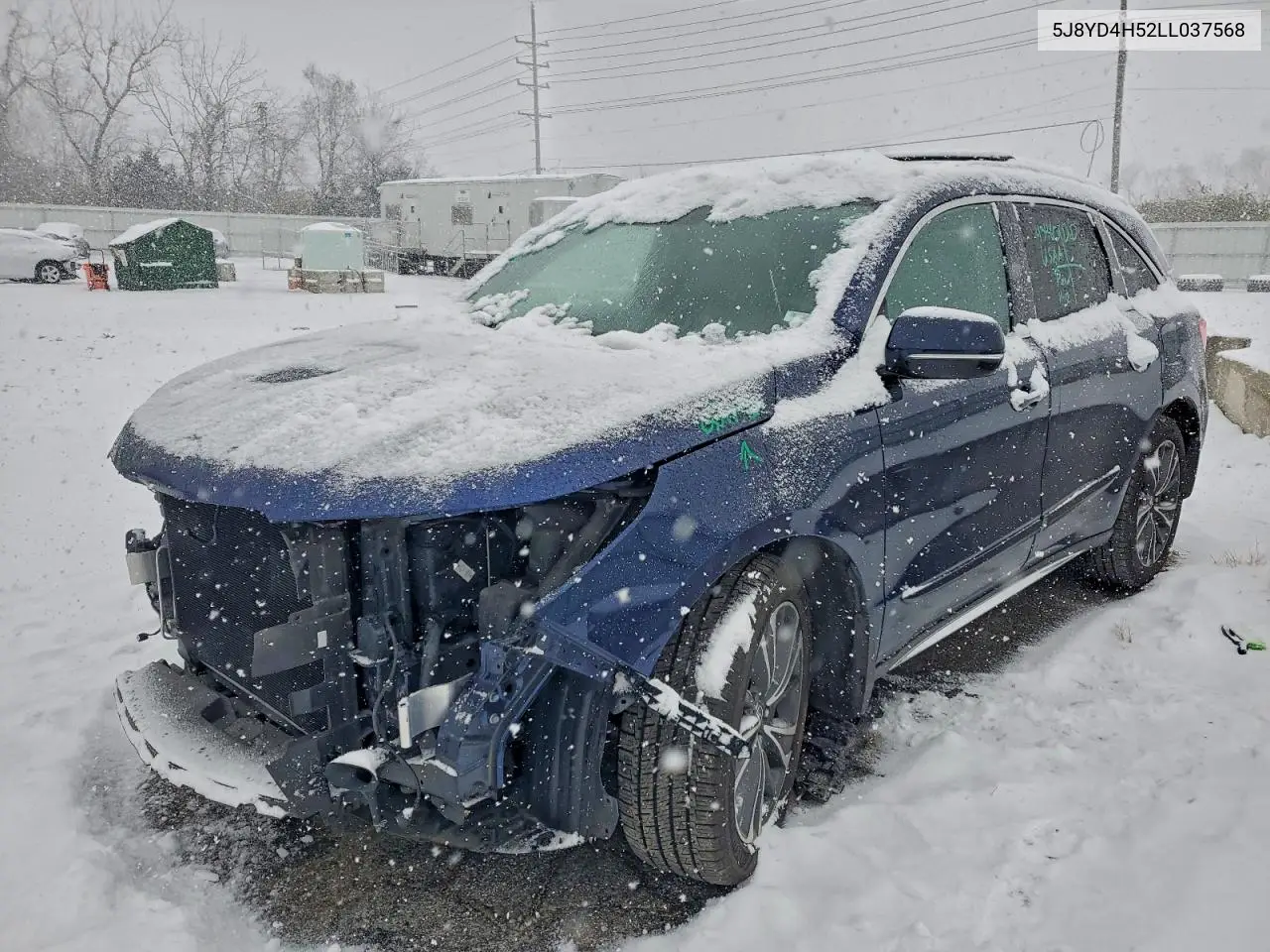 5J8YD4H52LL037568 2020 Acura Mdx Technology