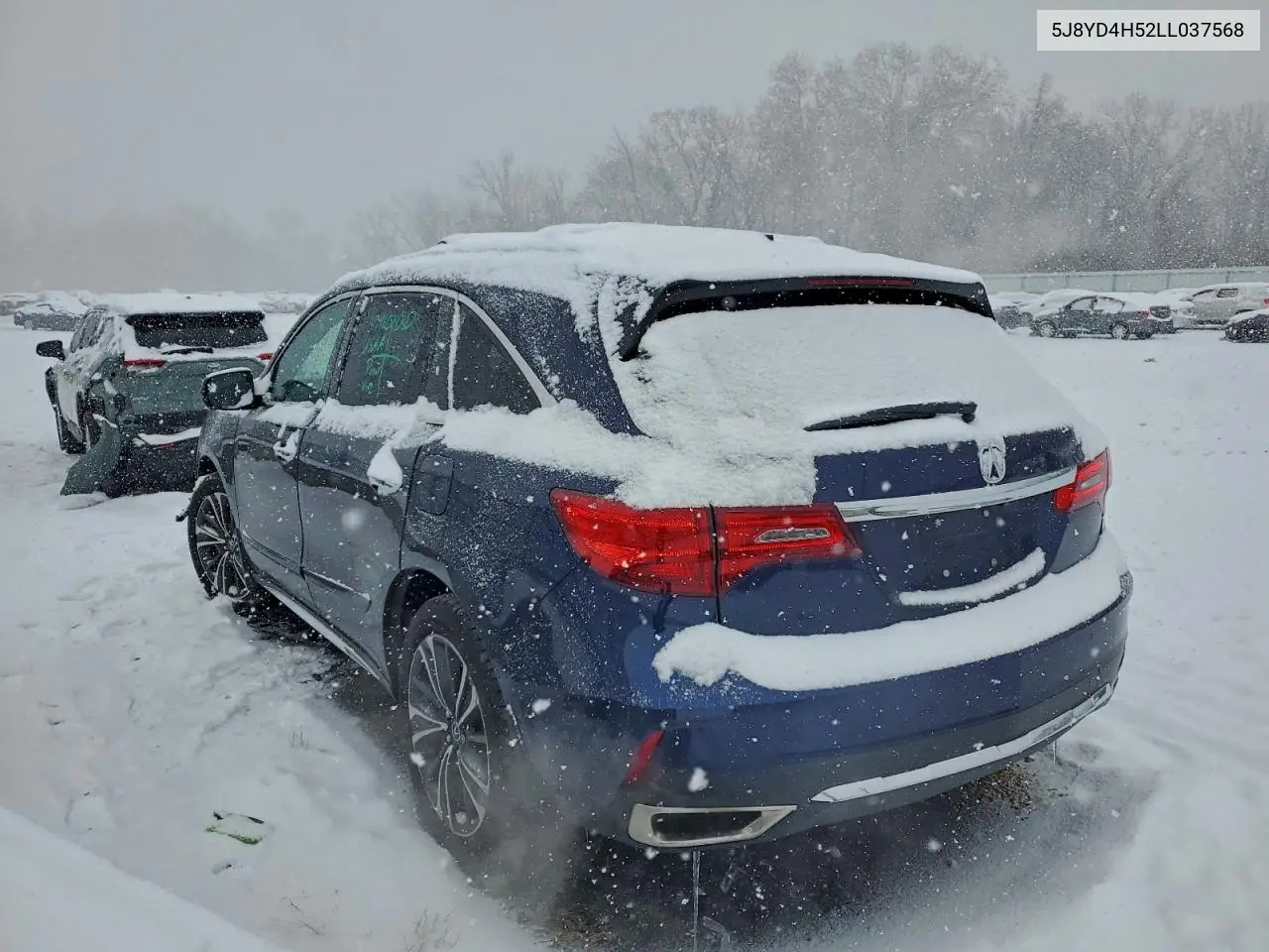 5J8YD4H52LL037568 2020 Acura Mdx Technology