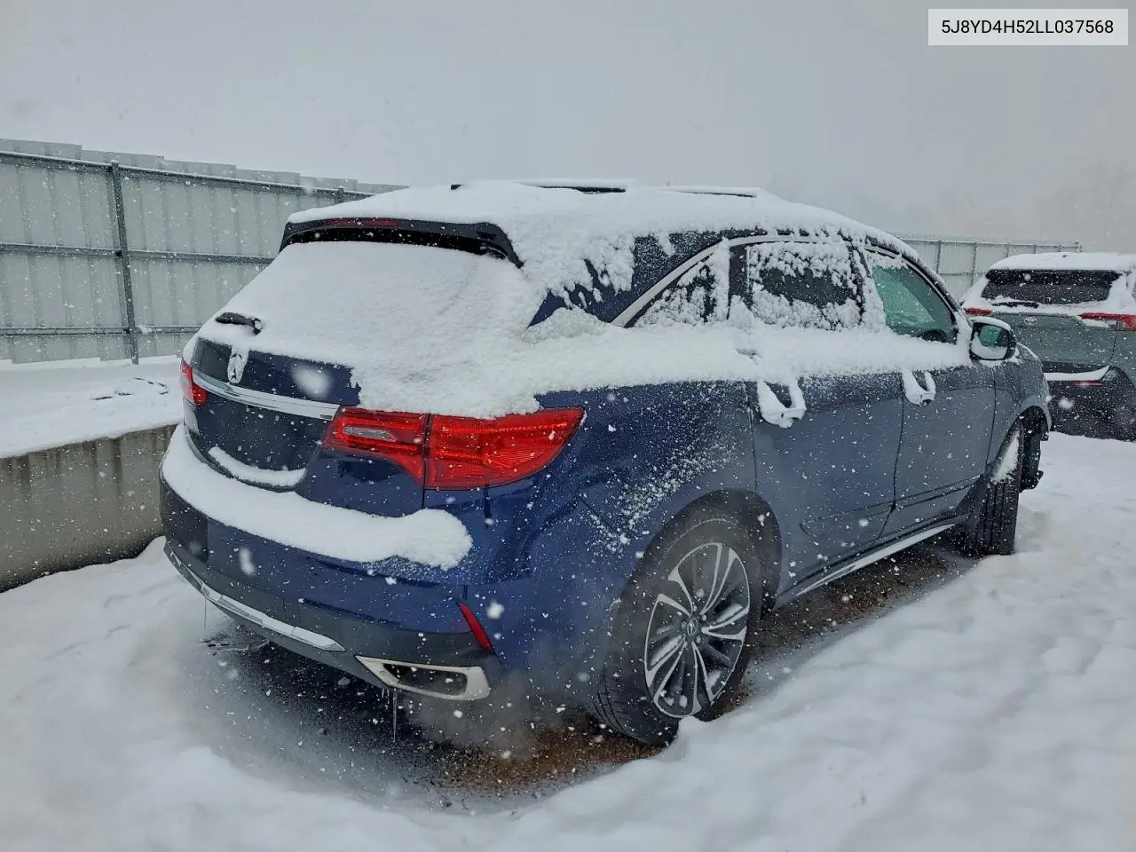 5J8YD4H52LL037568 2020 Acura Mdx Technology