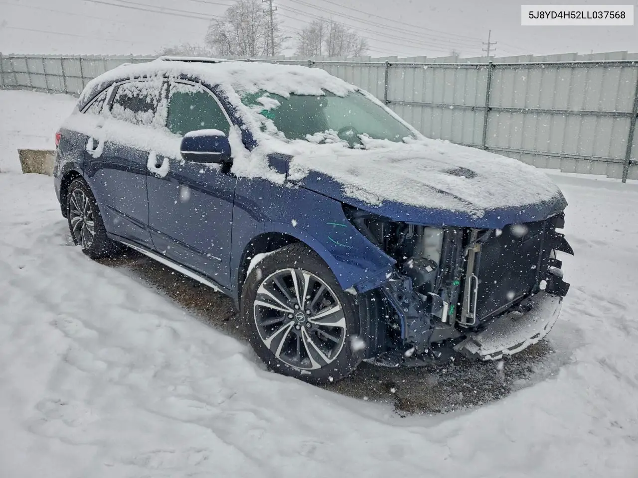 5J8YD4H52LL037568 2020 Acura Mdx Technology