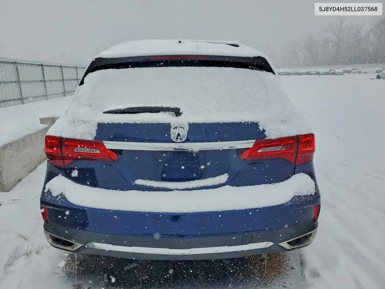 5J8YD4H52LL037568 2020 Acura Mdx Technology