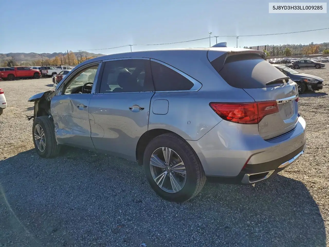 5J8YD3H33LL009285 2020 Acura Mdx