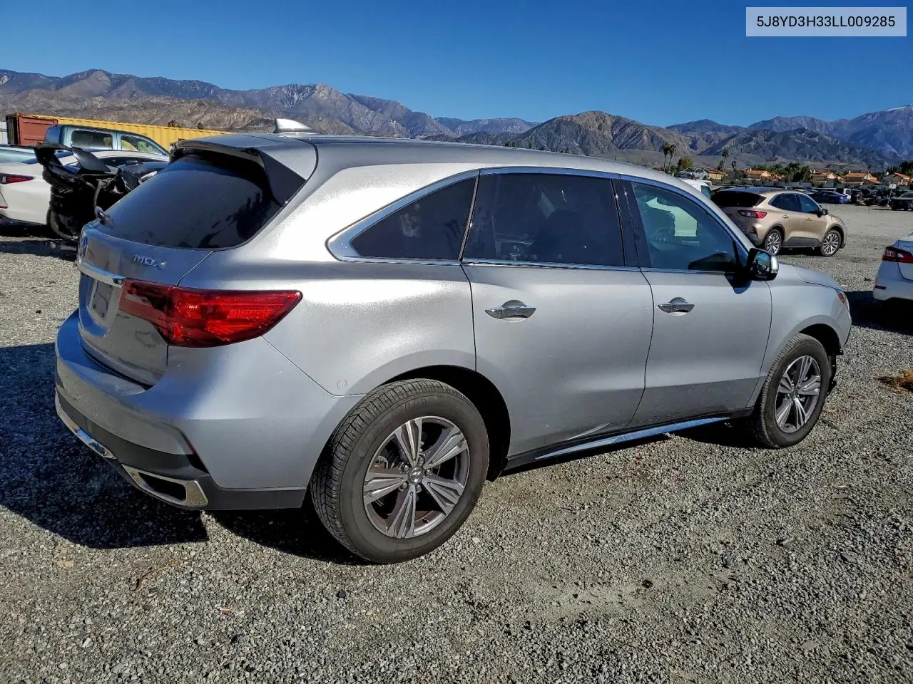 5J8YD3H33LL009285 2020 Acura Mdx