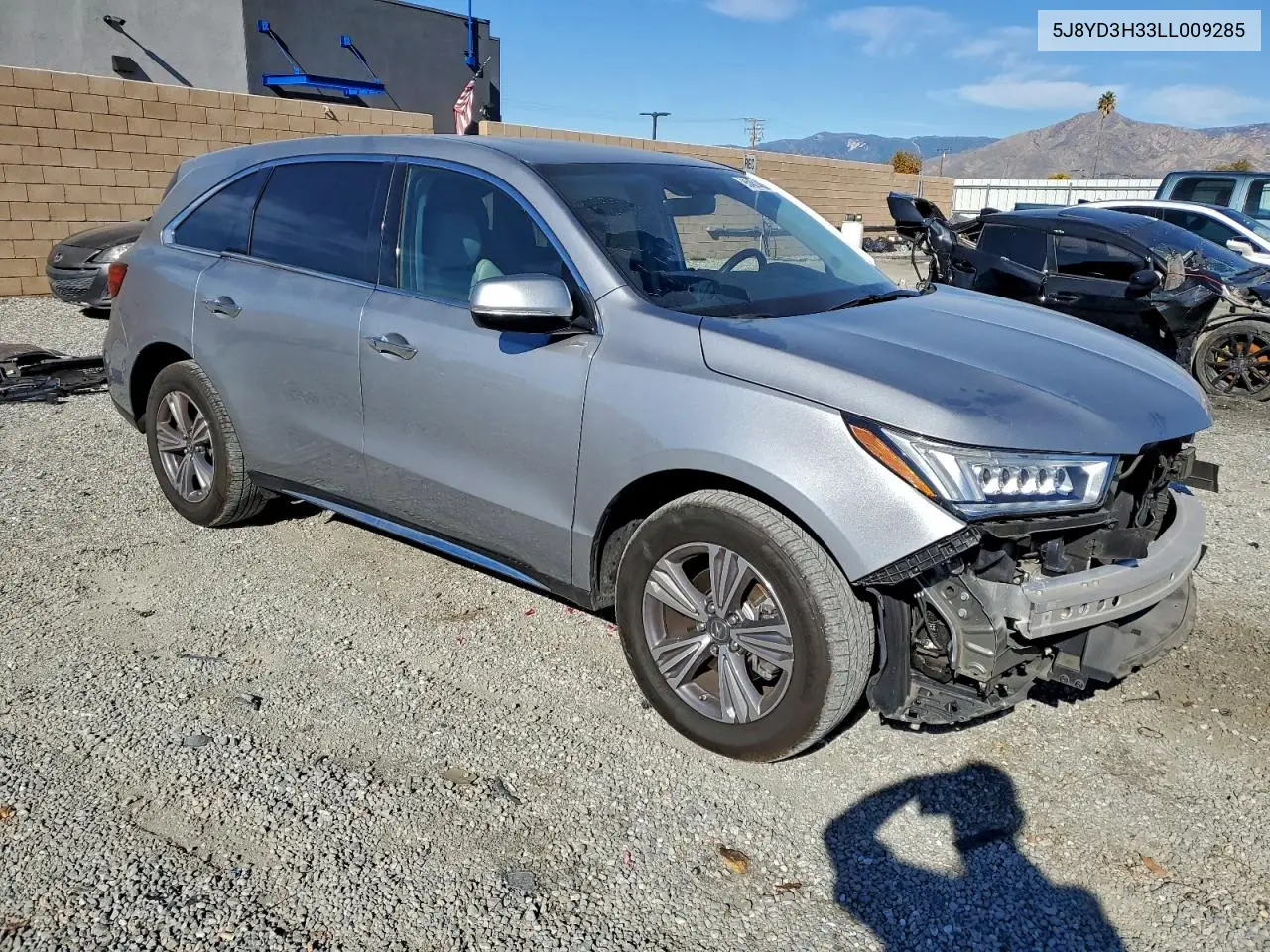 5J8YD3H33LL009285 2020 Acura Mdx