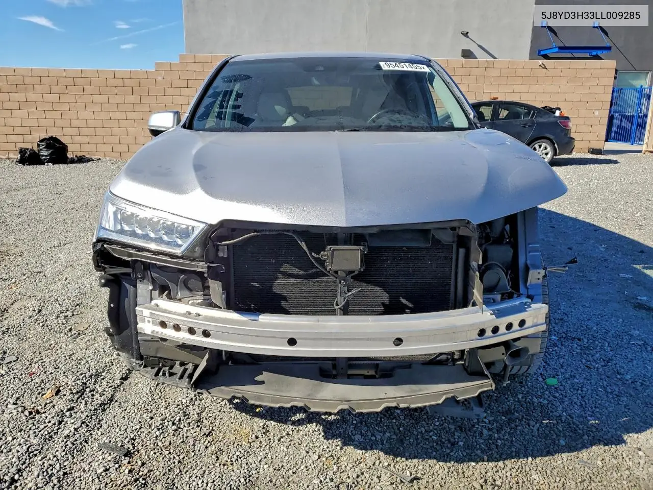 5J8YD3H33LL009285 2020 Acura Mdx