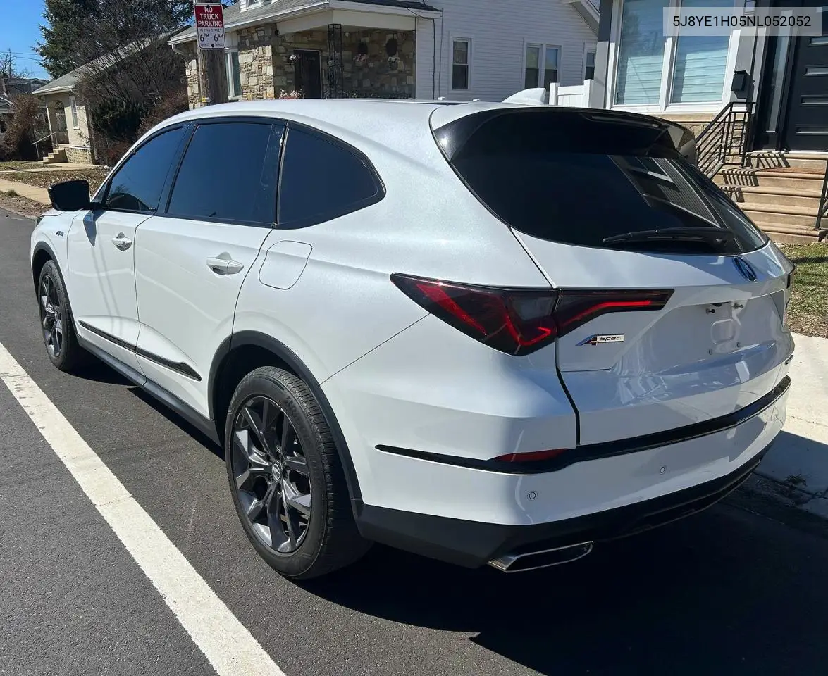 5J8YE1H05NL052052 2022 Acura Mdx A-Spec