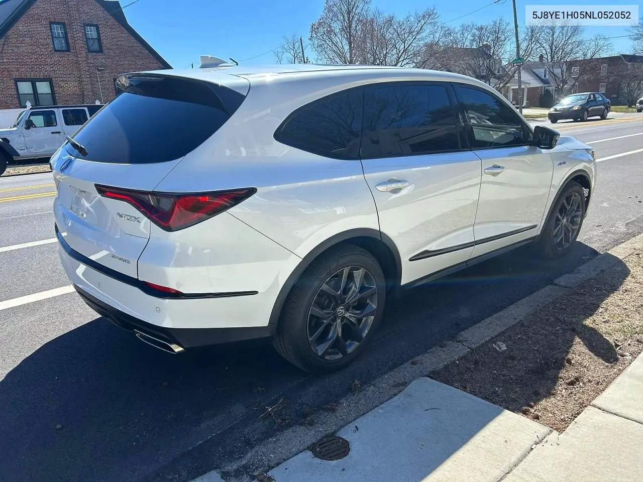 5J8YE1H05NL052052 2022 Acura Mdx A-Spec