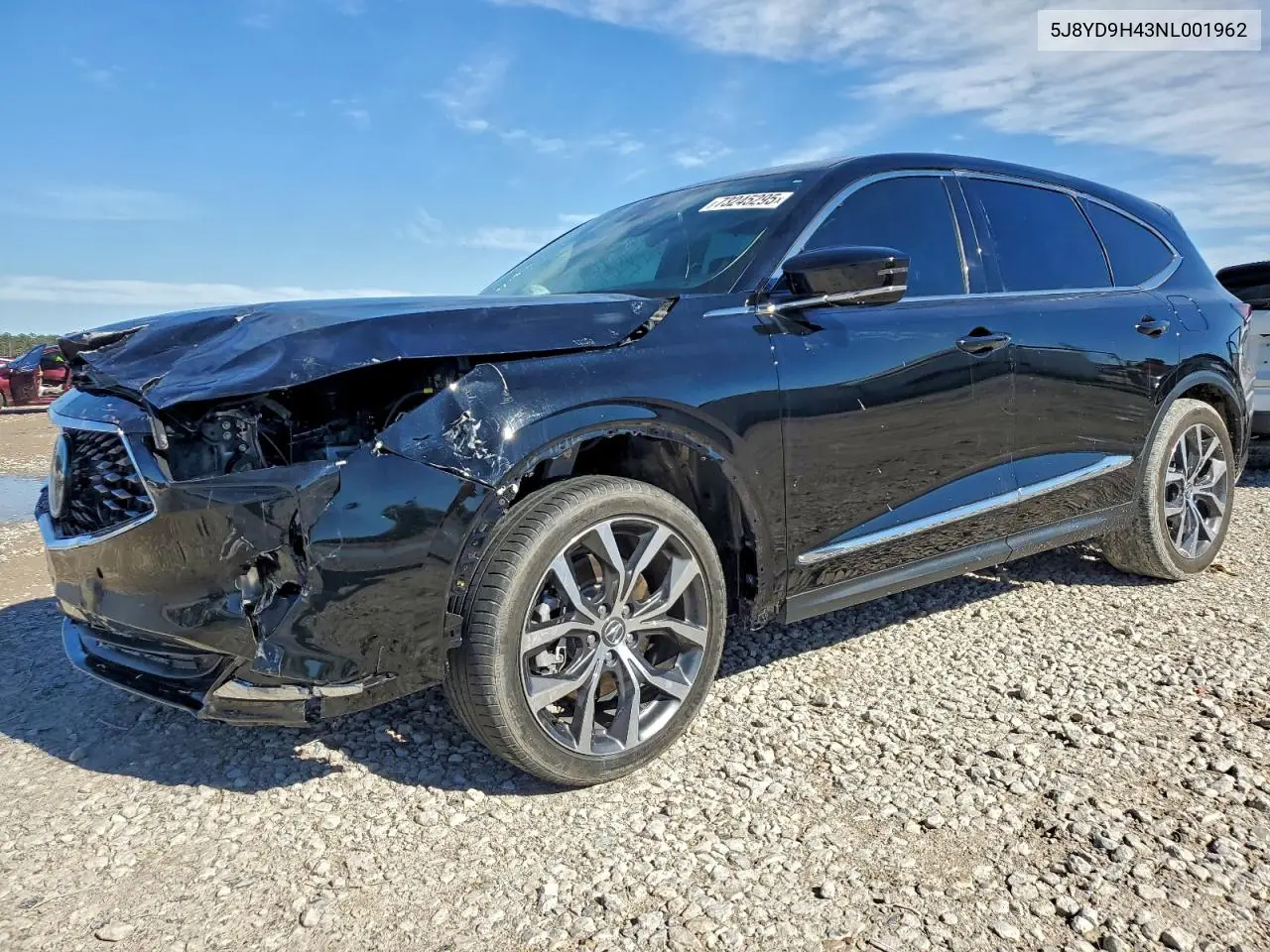 5J8YD9H43NL001962 2022 Acura Mdx Technology