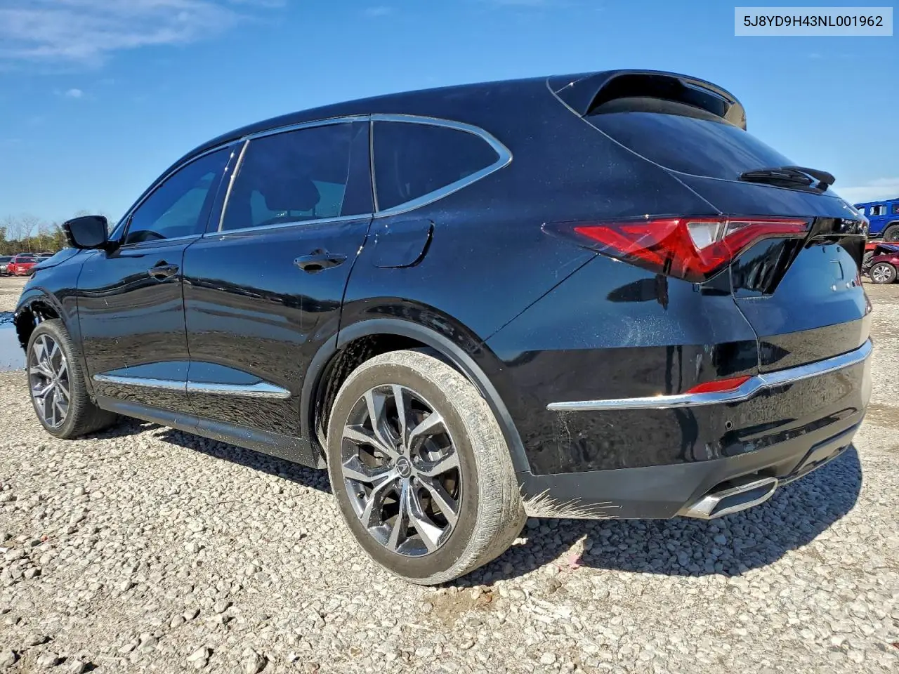 5J8YD9H43NL001962 2022 Acura Mdx Technology