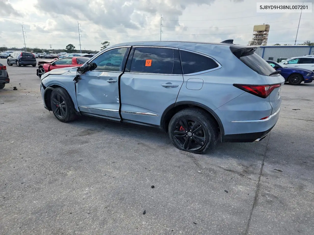 5J8YD9H38NL007201 2022 Acura Mdx