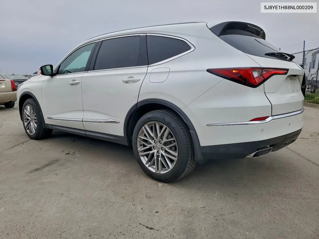 5J8YE1H88NL000209 2022 Acura Mdx Advance