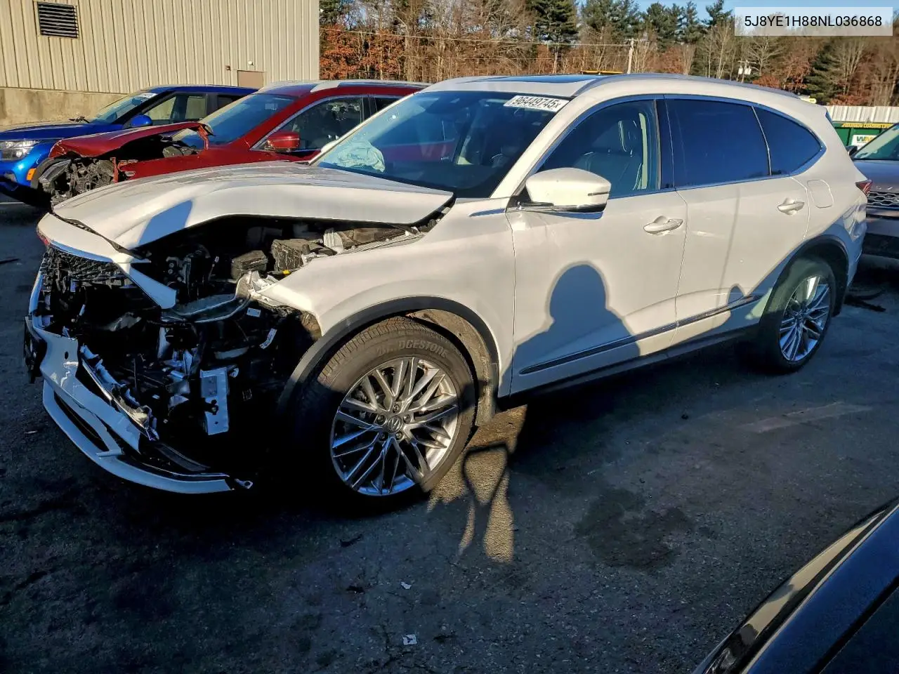 5J8YE1H88NL036868 2022 Acura Mdx Advance