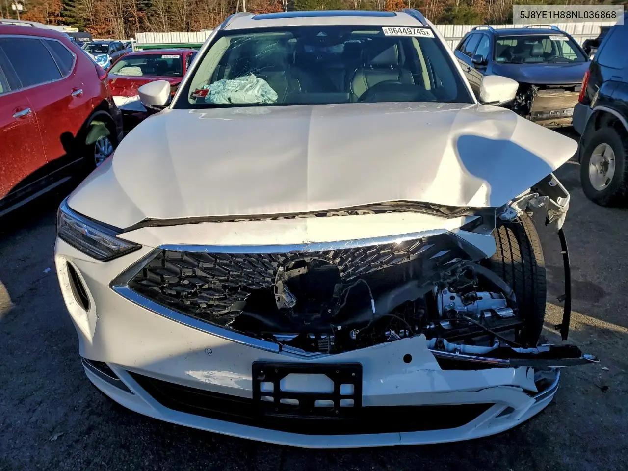 5J8YE1H88NL036868 2022 Acura Mdx Advance