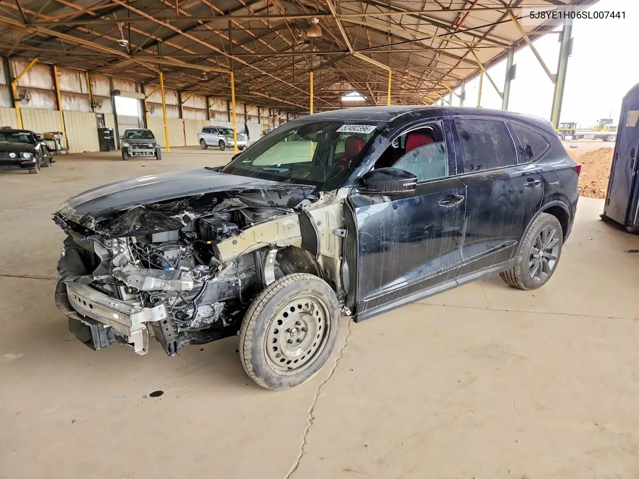 2025 Acura Mdx A-Spec VIN: 5J8YE1H06SL007441 Lot: 52492396