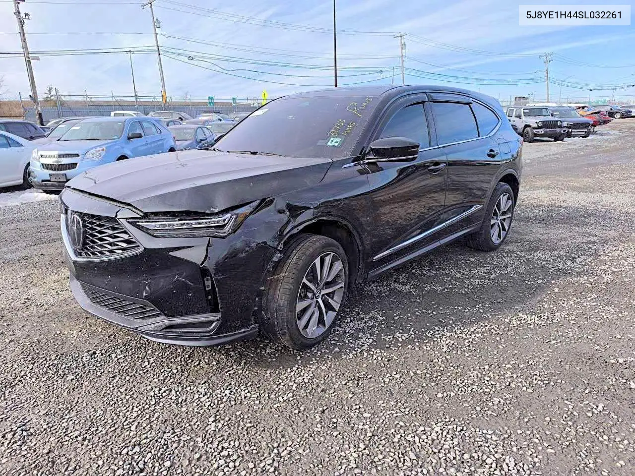 5J8YE1H44SL032261 2025 Acura Mdx Technology