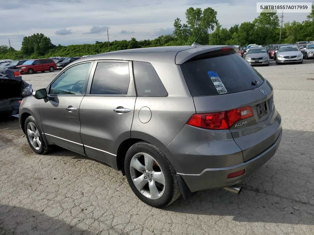 5J8TB18557A017959 2007 Acura Rdx Technology