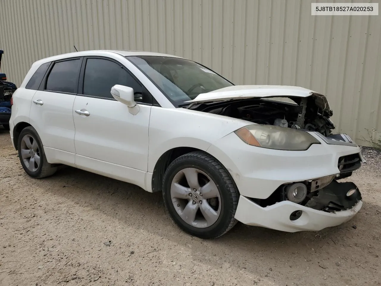 5J8TB18527A020253 2007 Acura Rdx Technology