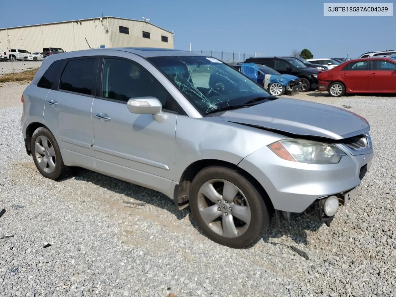 5J8TB18587A004039 2007 Acura Rdx Technology