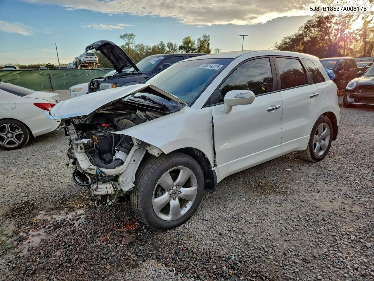 5J8TB18537A008175 2007 Acura Rdx Technology