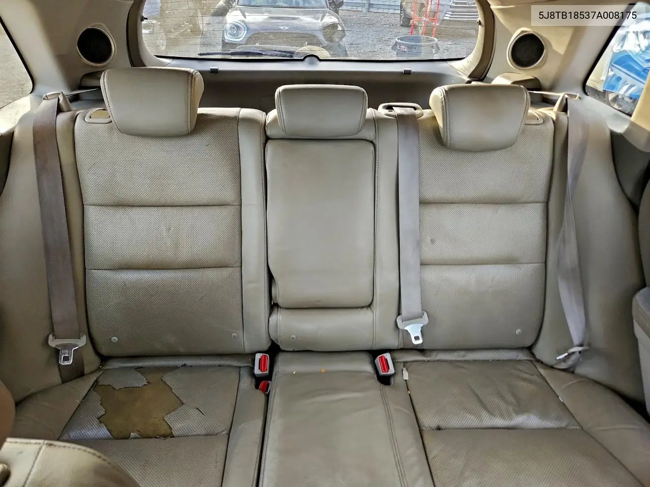 5J8TB18537A008175 2007 Acura Rdx Technology