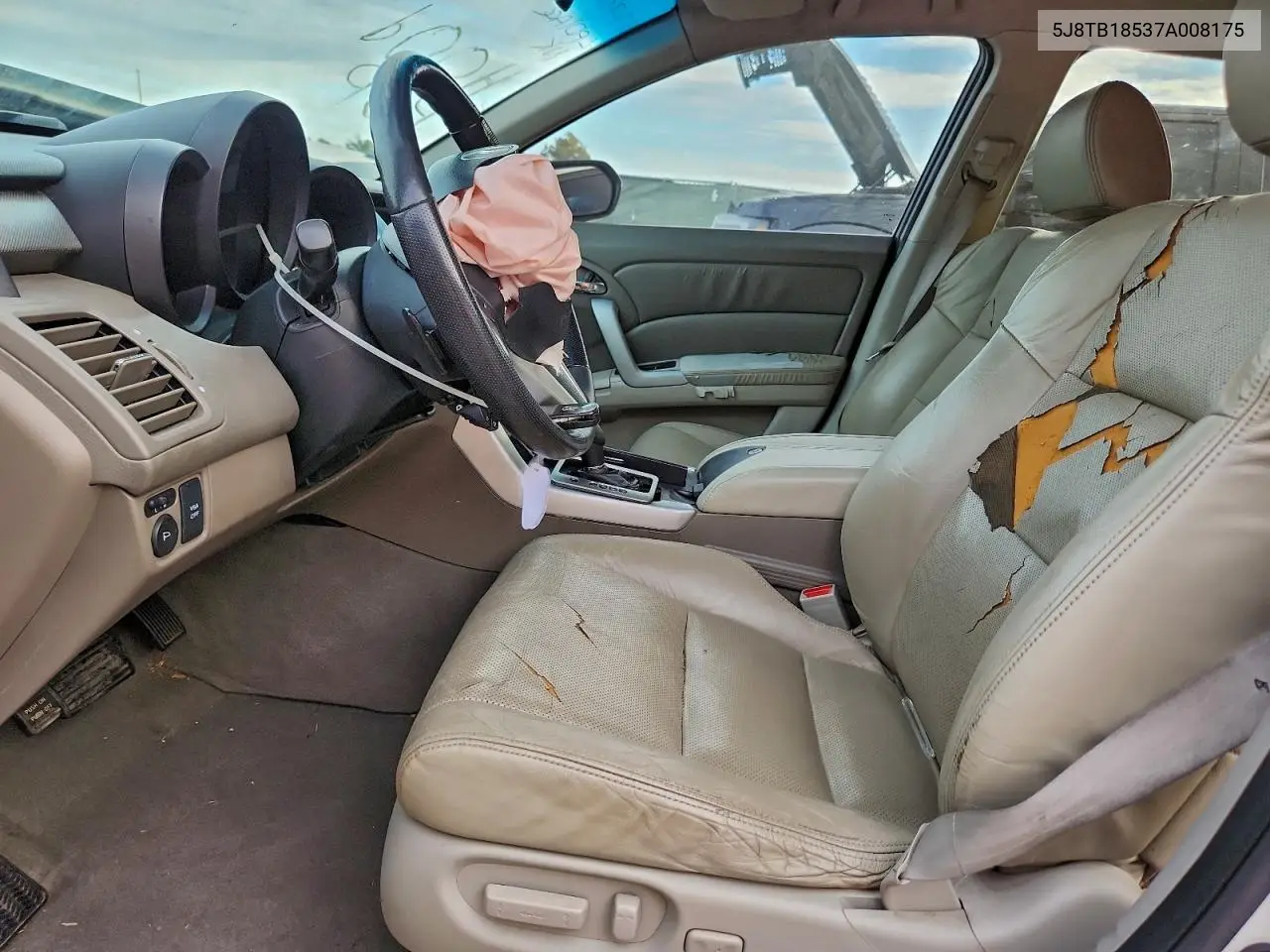 5J8TB18537A008175 2007 Acura Rdx Technology