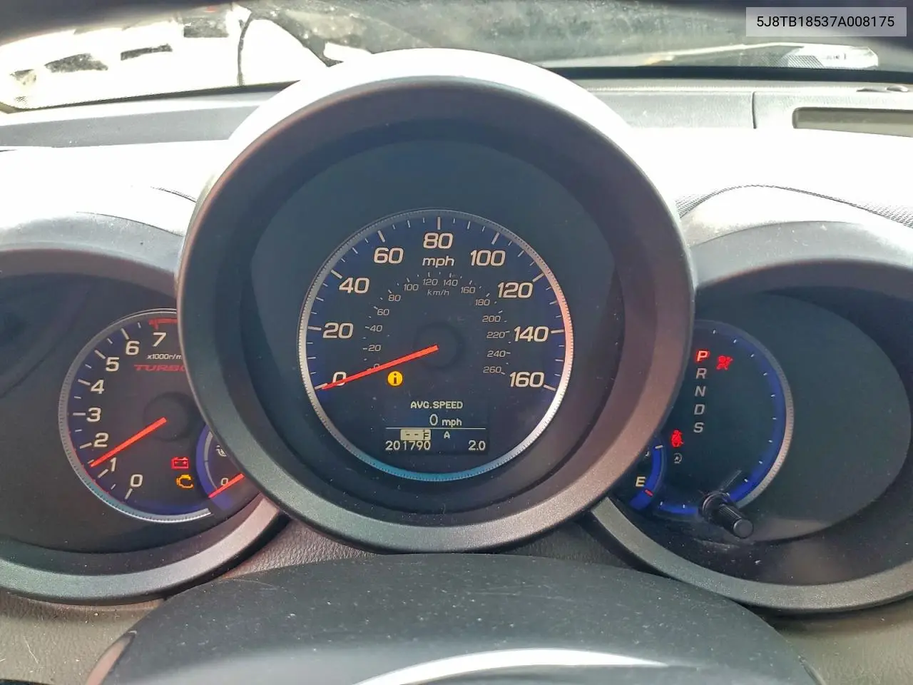 5J8TB18537A008175 2007 Acura Rdx Technology