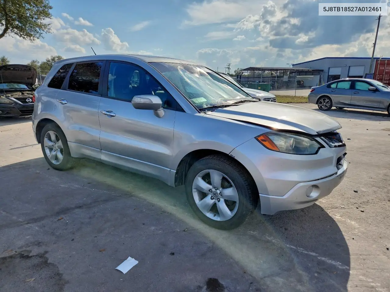 5J8TB18527A012461 2007 Acura Rdx Technology