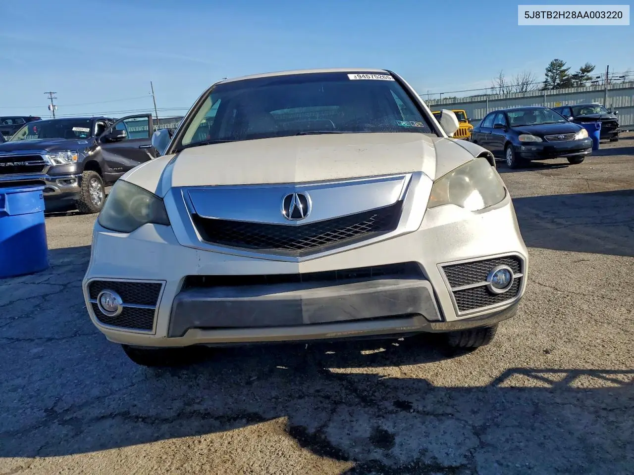 5J8TB2H28AA003220 2010 Acura Rdx