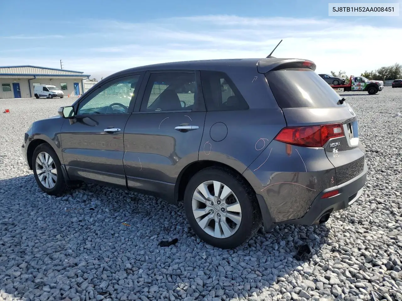 5J8TB1H52AA008451 2010 Acura Rdx Technology