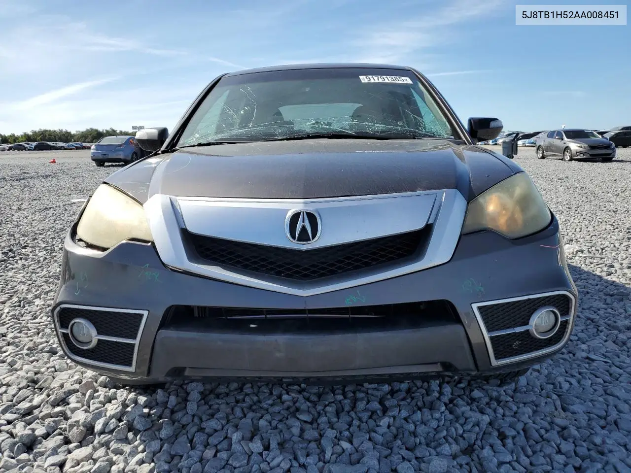 5J8TB1H52AA008451 2010 Acura Rdx Technology