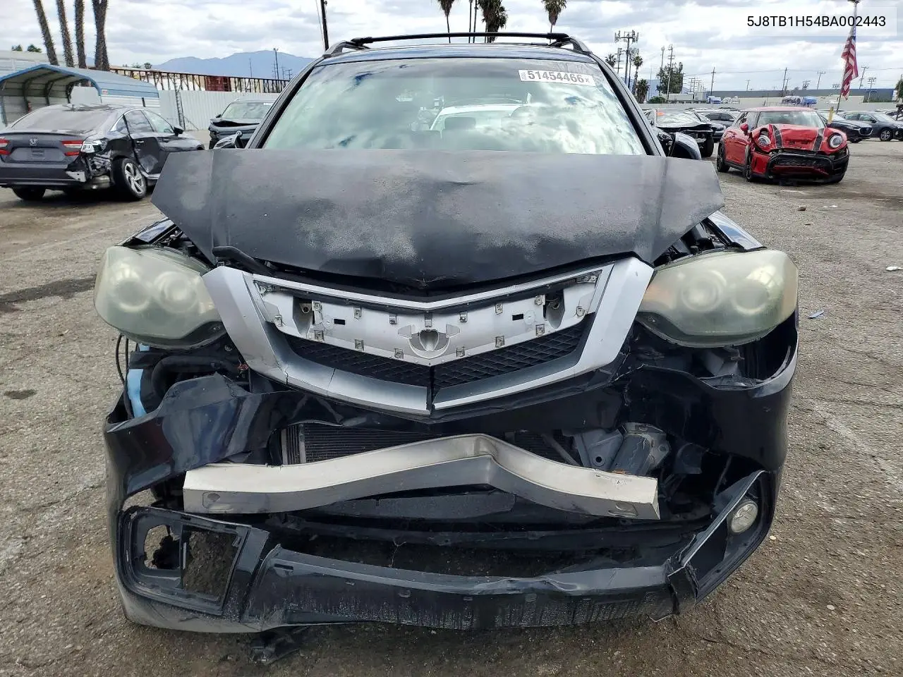 5J8TB1H54BA002443 2011 Acura Rdx Technology