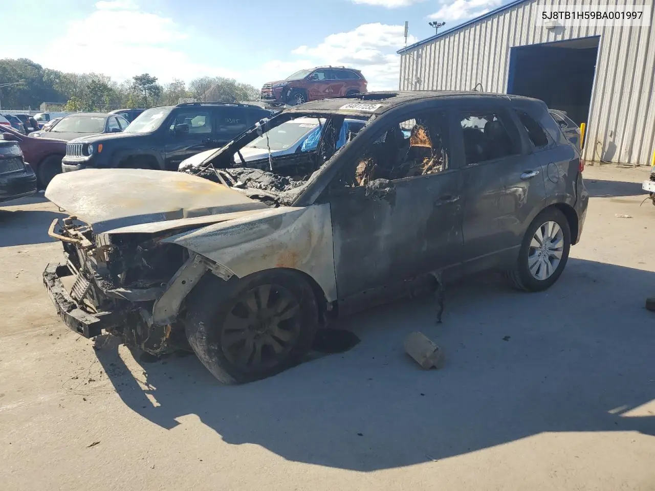 5J8TB1H59BA001997 2011 Acura Rdx Technology