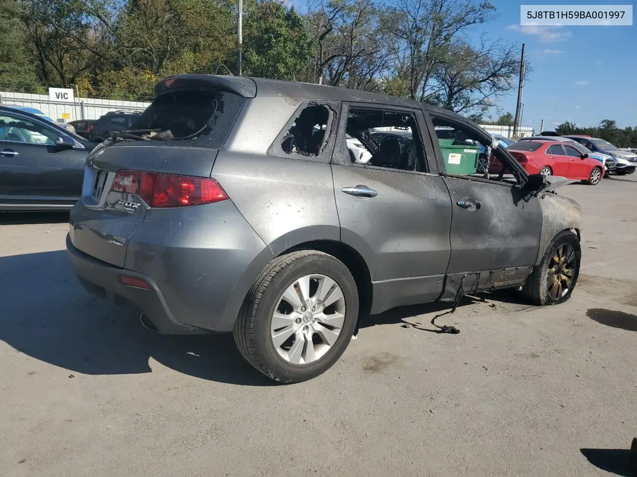 5J8TB1H59BA001997 2011 Acura Rdx Technology