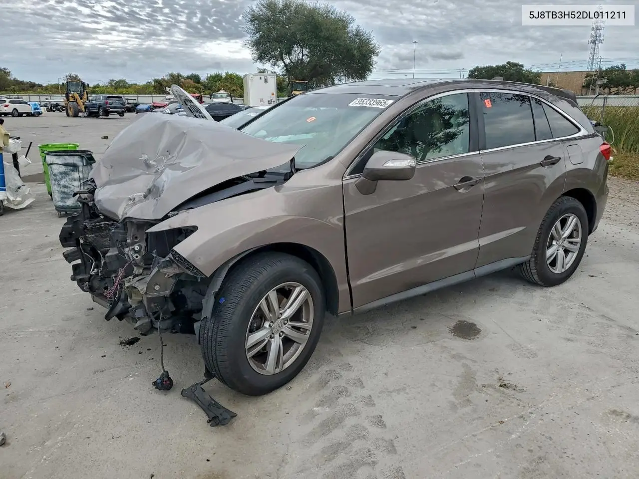 5J8TB3H52DL011211 2013 Acura Rdx Technology