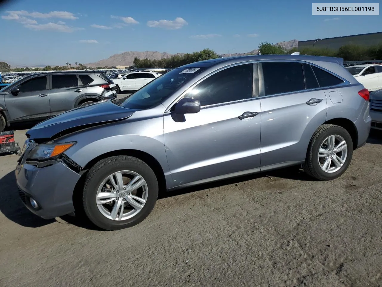 5J8TB3H56EL001198 2014 Acura Rdx Technology