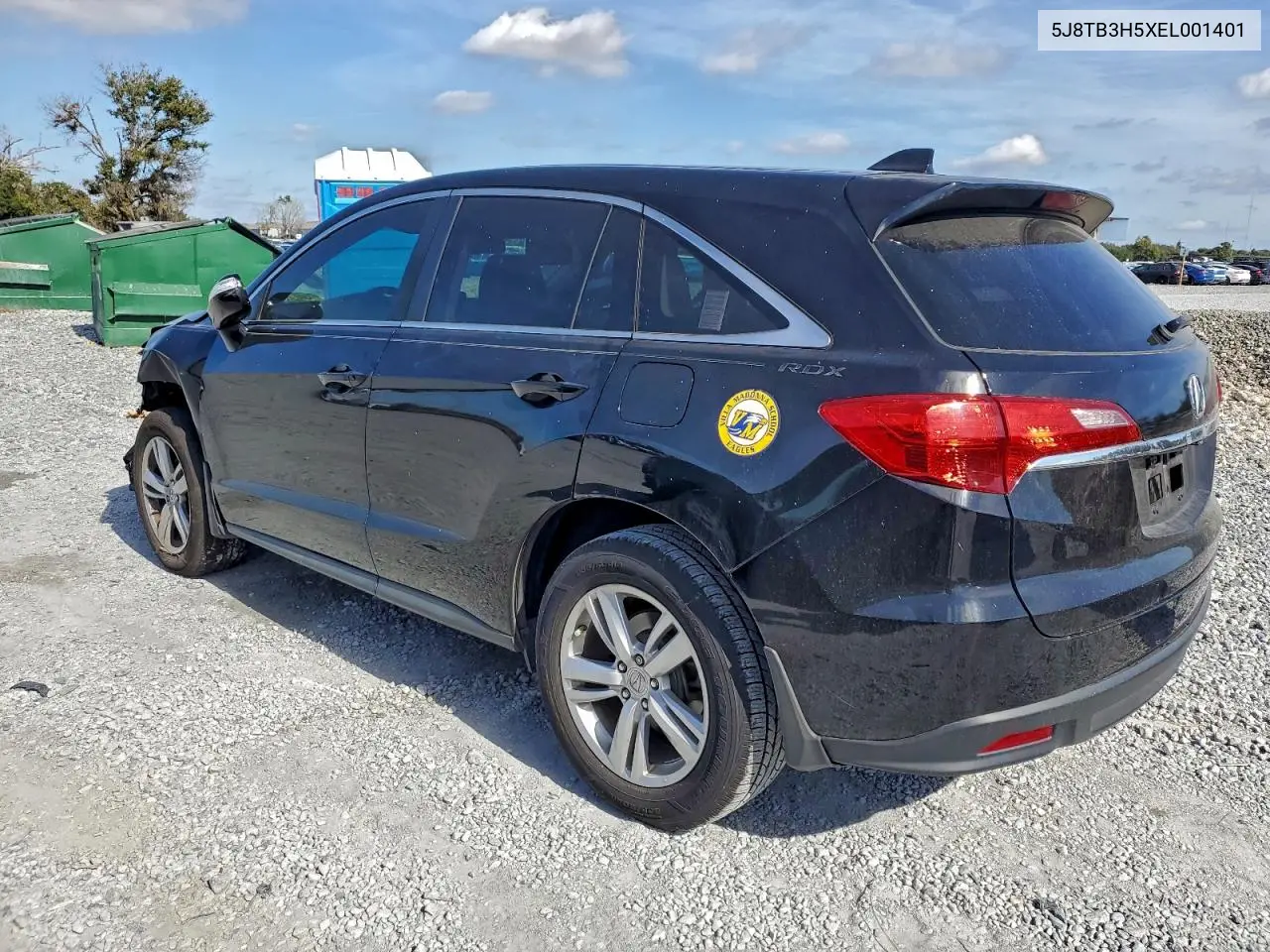 5J8TB3H5XEL001401 2014 Acura Rdx Technology