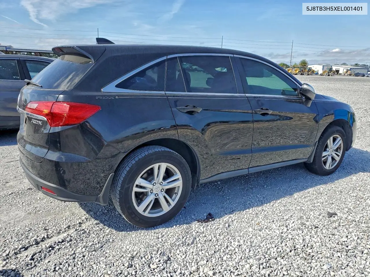 5J8TB3H5XEL001401 2014 Acura Rdx Technology