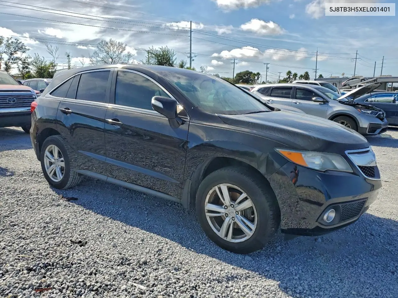 5J8TB3H5XEL001401 2014 Acura Rdx Technology
