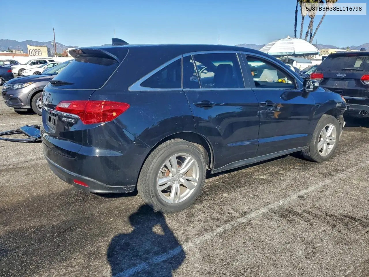 5J8TB3H38EL016798 2014 Acura Rdx