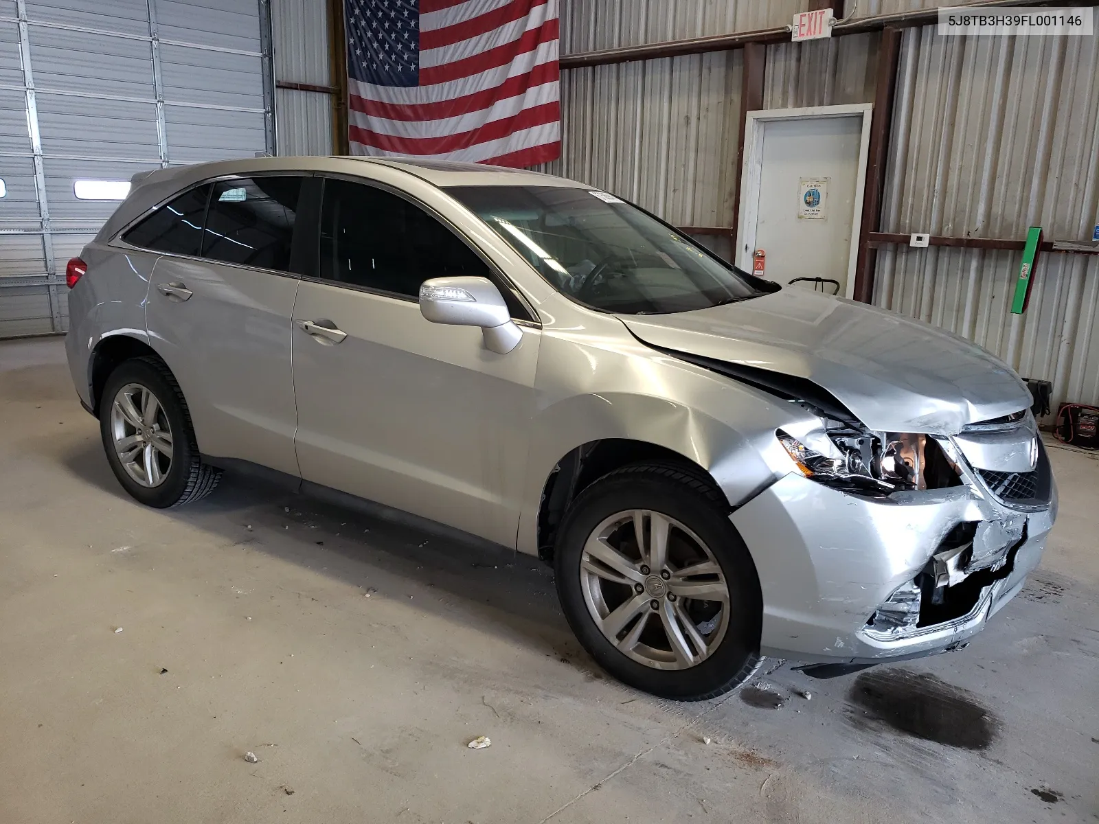 5J8TB3H39FL001146 2015 Acura Rdx