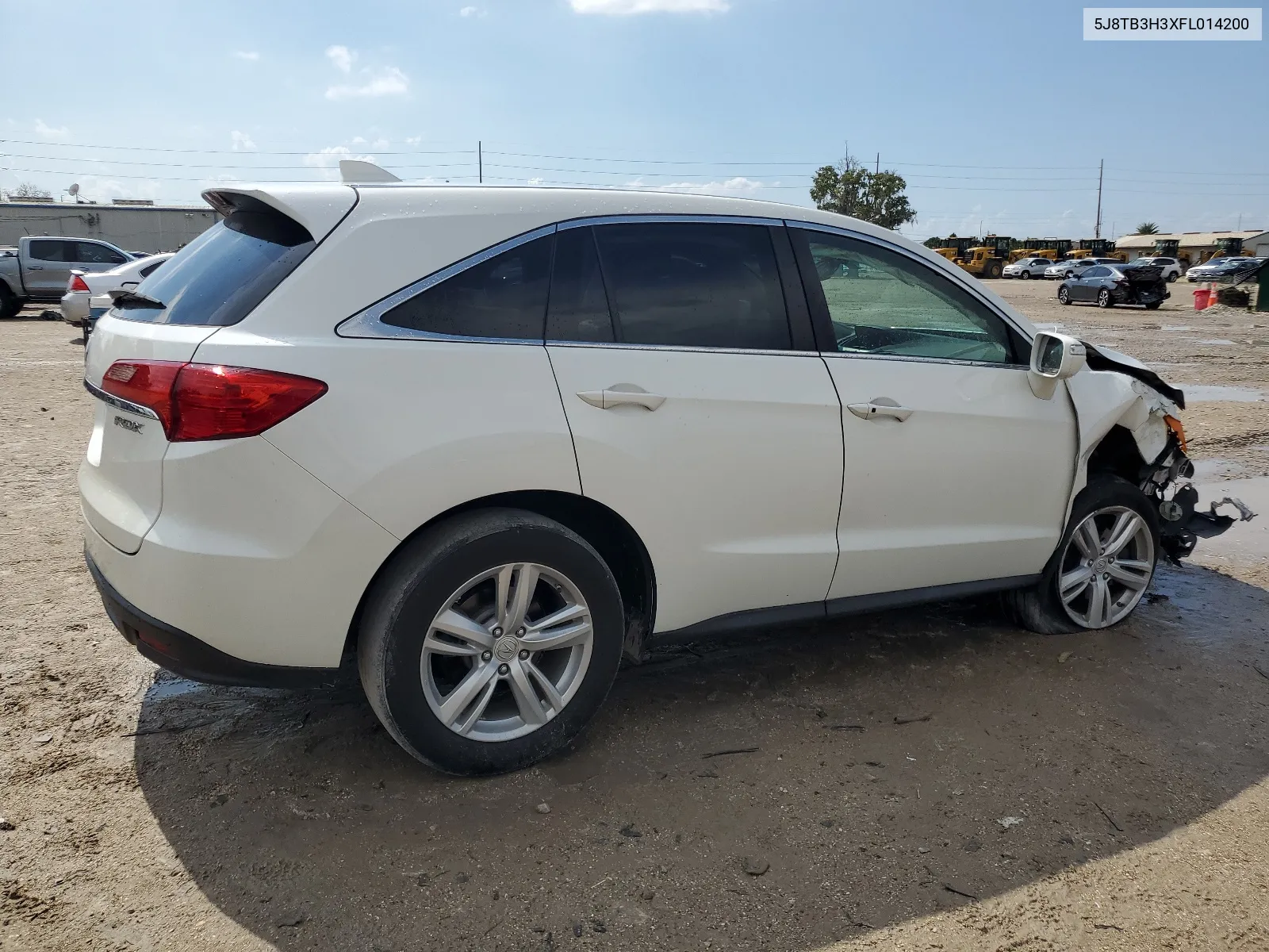 5J8TB3H3XFL014200 2015 Acura Rdx