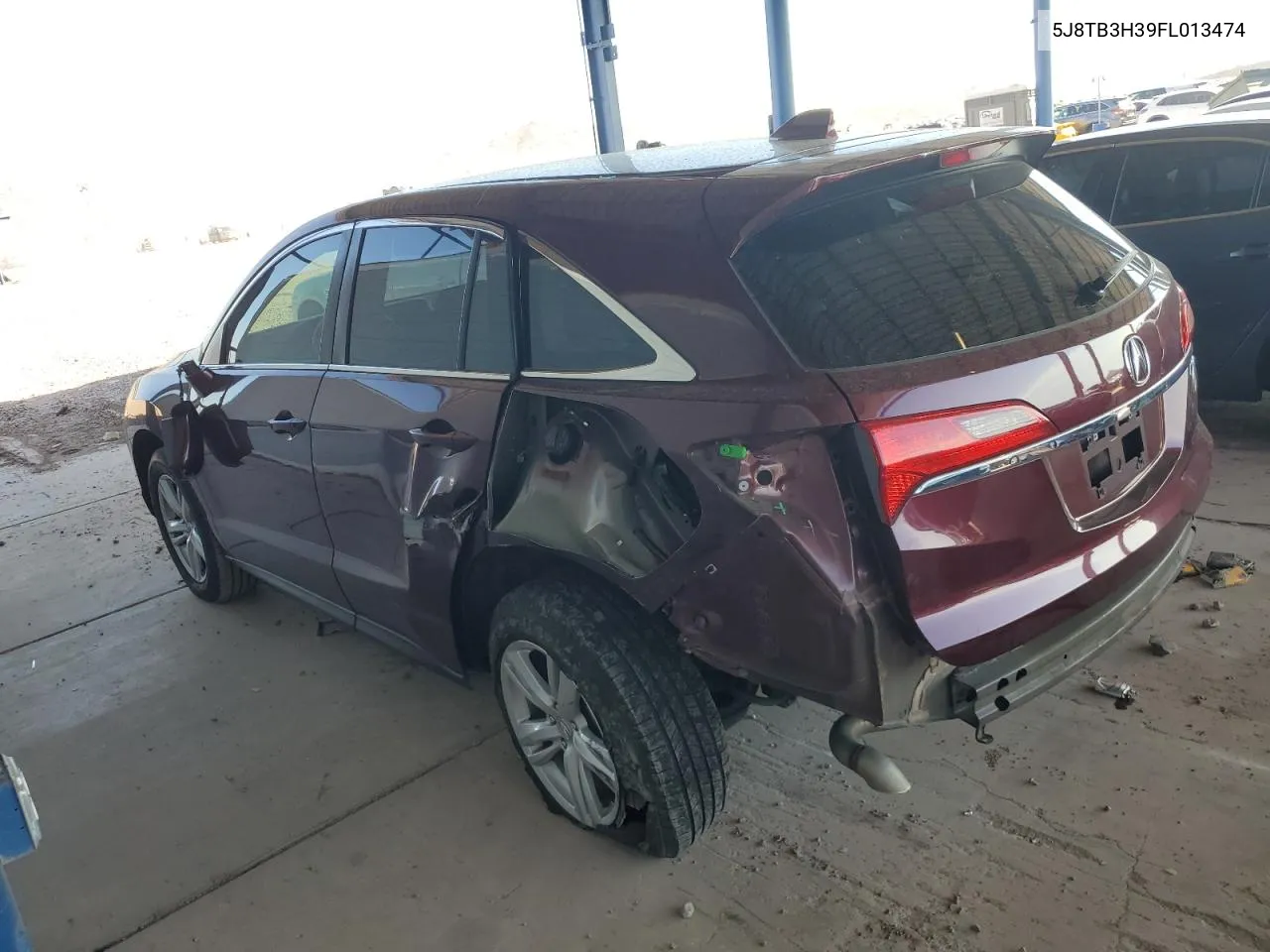 5J8TB3H39FL013474 2015 Acura Rdx