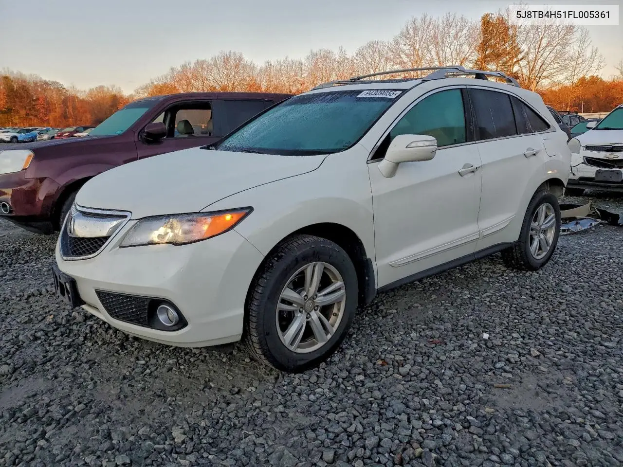 5J8TB4H51FL005361 2015 Acura Rdx Technology
