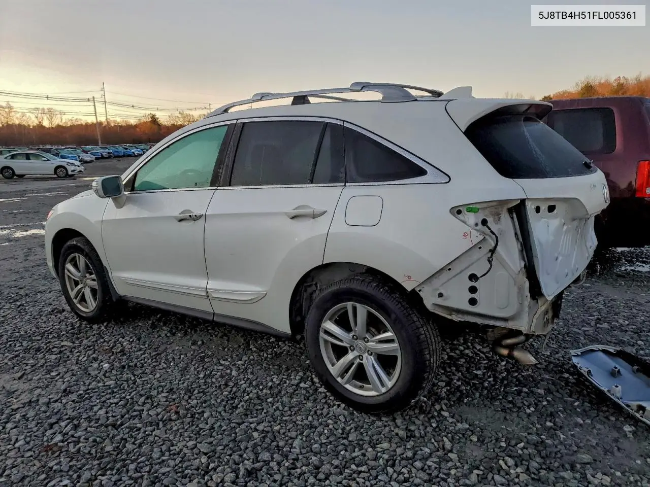 5J8TB4H51FL005361 2015 Acura Rdx Technology