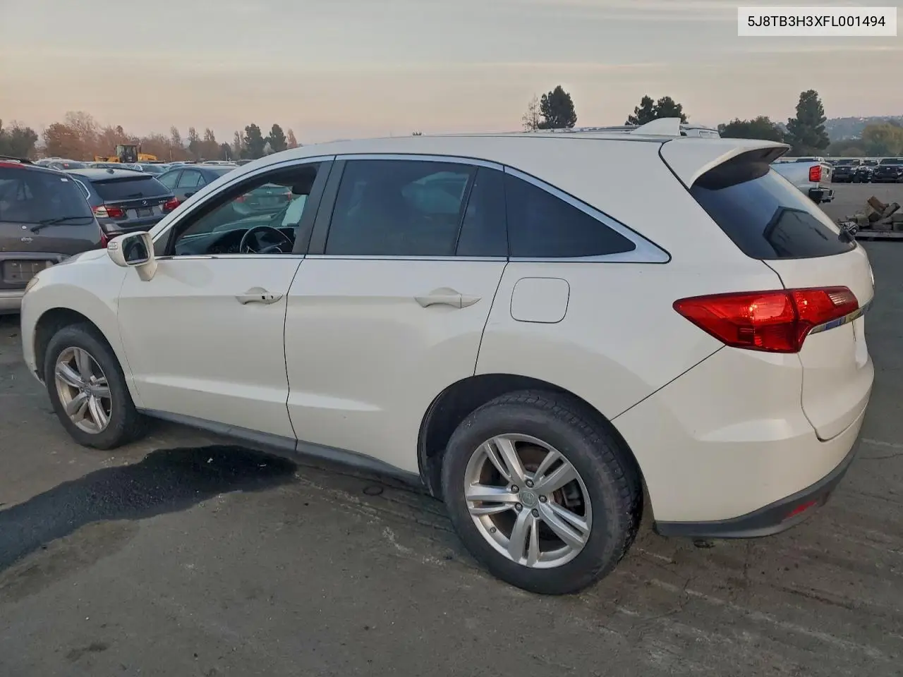 5J8TB3H3XFL001494 2015 Acura Rdx