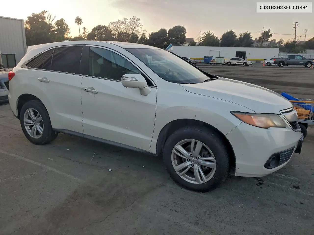 5J8TB3H3XFL001494 2015 Acura Rdx